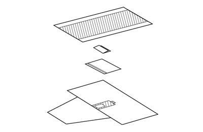 HALYARD Lithotomy Drape Pack with Attached Leggings - 88511 - 1 Each