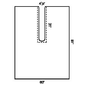 Halyard Health, Inc Split Drapes 89333 - 34.0 Each