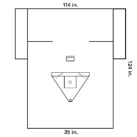 HALYARD Knee Arthroscopy Drape with Armboard Covers, Fenestrated, Sterile, 114" x 88" x 124" - 89371 - 1 Each