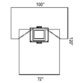 Halyard C-Section Drapes - 89529 - 8 Each - MDL-K-C89529