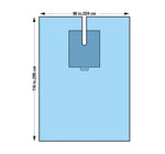 Halyard Health, Inc Halyard Basics Body Split Drapes 89557 - 25.0 Each