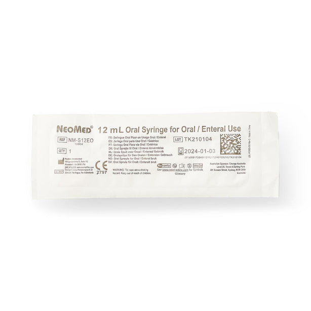 Neomed, Inc NeoMed Sterile Oral and Enteral Syringes - K-CNMS12EOH