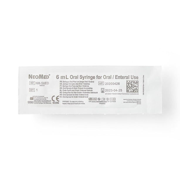 Neomed, Inc NeoMed Sterile Oral and Enteral Syringes - K-CNMS6EOH