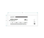 Avanos Medical ENFit Enteral Syringe, with Unfit Connector, Sterile, 60 mL, 50 - SYR-60S - 1 Each