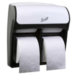 Kimberly-Clark High-Capacity SRB Tissue Pro MOD 4-Roll Toilet Paper Dispenser, Standard Rolls - 44517 - 1 Each