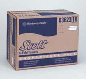 KIMBERLY-CLARK CORPORATION Scott C-Fold Hand Towels 03623 12 Pack-MDL-KCP03623