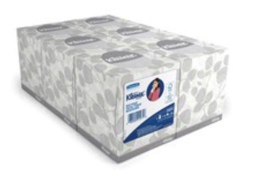KIMBERLY-CLARK Kleenex Facial Tissue, Upright - 21271 - 6 Each