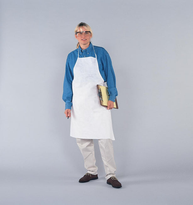 Kimberly-Clark Kleenguard Select Apron, White, 28" x 46" - 36550 - 100 Each