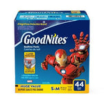 Kimberly-Clark Pull-On Absorbent Underwear 40531 GoodNites Pull On Disposable Youth Pants for Boys, Size S / M - MDL-KCP40531 - 44 Each