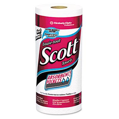 Kimberly-Clark Corporation Scott Kitchen Paper Towel Rolls 41482 - 1.0 Roll