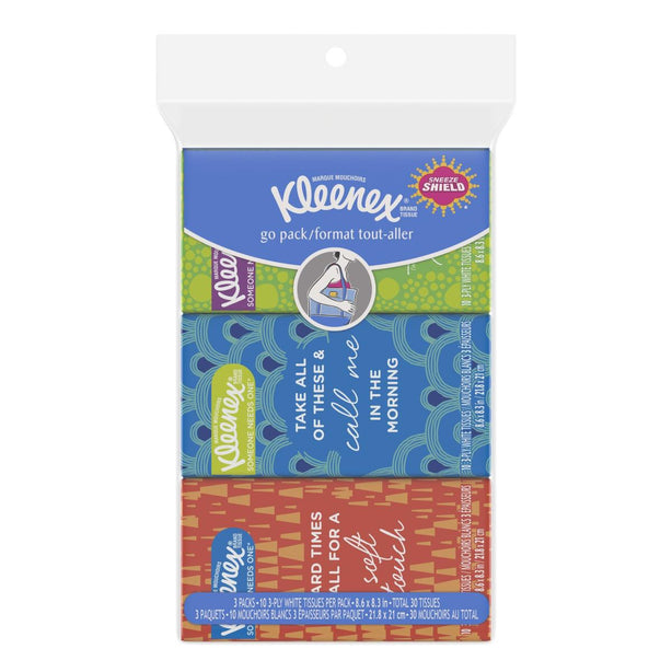 Kimberly-Clark Corporation Kleenex Go Pack Facial Tissue 46651 - 960.0 Each