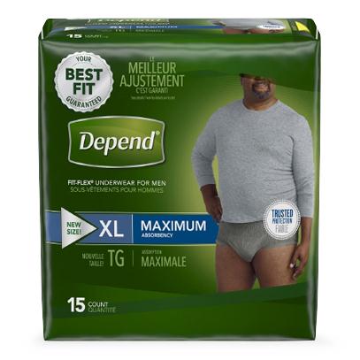 Kimberly-Clark Corporation Depend Briefs 47930 - 30.0 Each