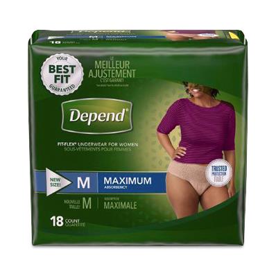 Kimberly-Clark Corporation Depend Briefs 47932 - 36.0 Each