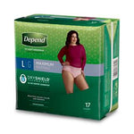 Kimberly-Clark Corporation Depend Briefs 48124 - 34.0 Each