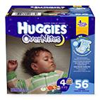 KIMBERLY-CLARK CORPORATION Huggies OverNites Diapers 49541 15 Each - MDL-KCP49541Z