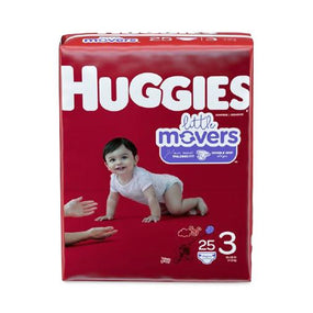 KIMBERLY-CLARK CORPORATION Huggies Little Movers Diapers 49678 100 Each - MDL-KCP49678