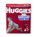 KIMBERLY-CLARK CORPORATION Huggies Little Movers Diapers 49680 76 Each - MDL-KCP49680