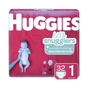 Kimberly-Clark Corporation Huggies Little Snugglers Diapers 49695 - 128.0 Each - MDL-KCP49695