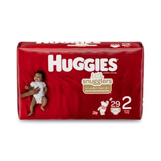 Kimberly-Clark Corporation Huggies Little Snugglers Diapers 49697 - 116.0 Each