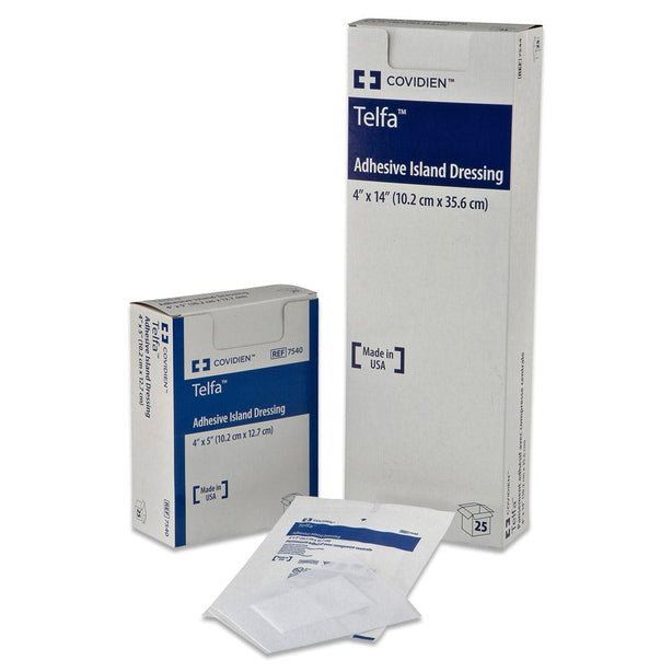 CARDINAL Telfa Clear Nonadherent Wound Dressing, Sterile, 12" x 12" - 1113 - 50 Each