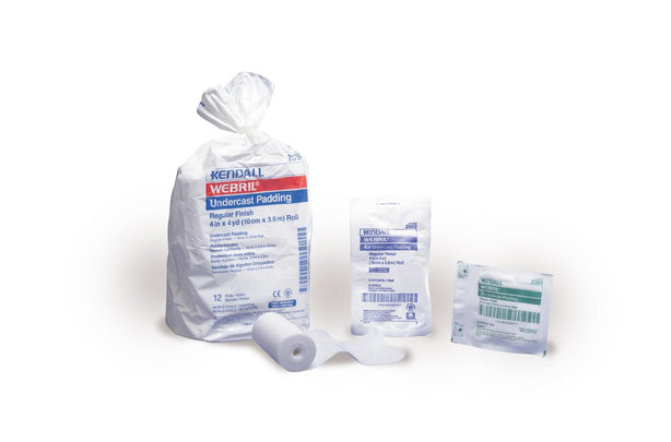 CARDINAL Webril 100% Cotton Undercast Padding, Nonsterile, 2" x 4 yd. - 1418 - 72 Roll