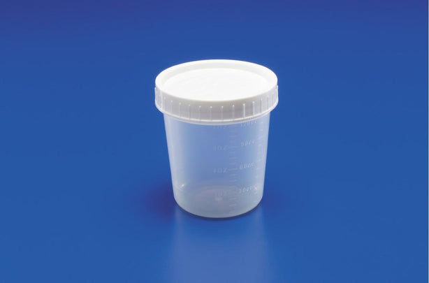 Cardinal Specimen Container, 4-1/2 oz., Non-Sterile, Full Turn, No Cap - 17400 - 500 Each