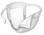 CARDINAL HEALTH Maxicare Unbelted Undergarment 181B30 120 Each - MDL-KDL181B30