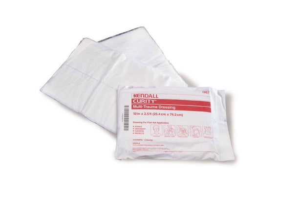 CARDINAL HEALTH Curity Sterile Nonwoven Multitrauma Dressings 1967 50 Each - MDL-KDL1967