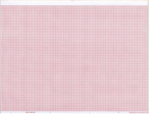 CARDINAL HEALTH Kendall/Covidien and Graphics Controls Multichannel Chart Paper 31002226 1 Pad - MDL-KDL31002226H