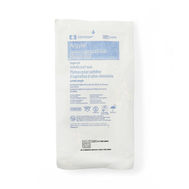 CARDINAL HEALTH Mini Soft Suction Catheter Kits with Chimney Valve 31479 1 Kit - MDL-KDL31479CSH