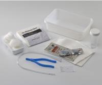 Cardinal Catheterization Dover Open Urethral Catheter Tray, Hydrogel-Coated Red Rubber Catheter, 14 Fr - 3217 - 1 Each