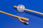Cardinal Silicone Coated Kenguard Latex Silicone-Coated Foley Catheters, 28 Fr, 5 cc, 2-Way - KDL3575