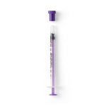 CARDINAL Oral Syringe, Purple, 1 mL - 401SG - 240 Each