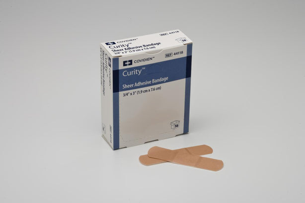 CARDINAL HEALTH CURITY Sheer Adhesive Bandage 44119 3600 Each-MDL-KDL44119