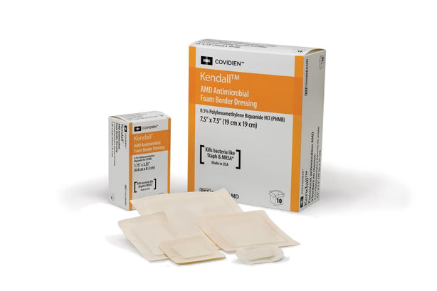 Amd Fenestrated Foam Disk 1" Dressing, 4 mm, Antimicrobial - 55511AMD - 40 Each