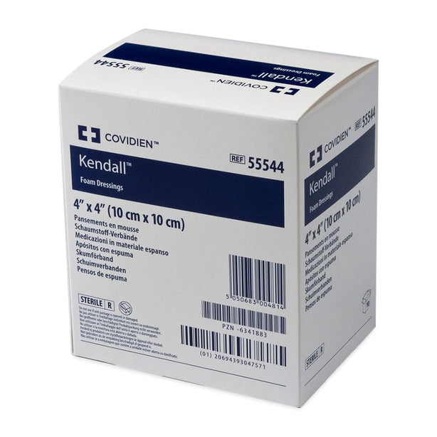 CARDINAL HEALTH Kendall Sterile Hydrophilic Foam Wound Dressings 55588B 50 Each-MDL-KDL55588B
