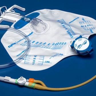 Cardinal Ultramer Foley Catheter Tray with Curity Drainage Bag, 18 Fr - 6156 - 10 Each
