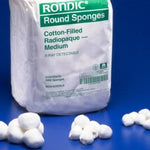 Cardinal Health Rondic All-Gauze Radiopaque Sponges 6591 - 2000.0 Each