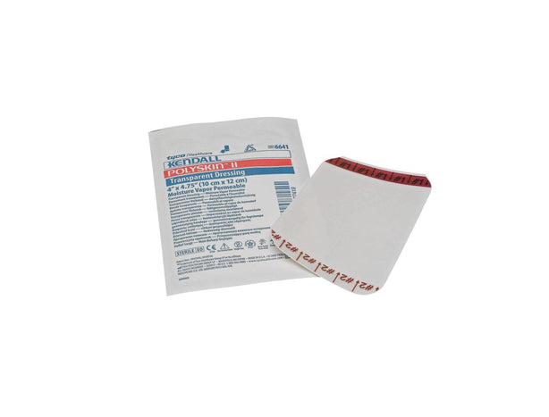 Cardinal Polyskin Film Polyskin-II Transparent Dressing, 4" x 4.75" - 6641 - 1 Each