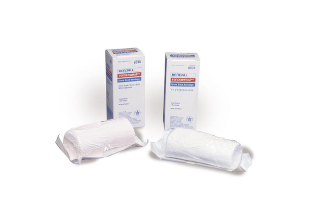 Cardinal Curity Unna Boot with Zinc Oxide, 4" x 10 yd. - 8034 - 12 Roll