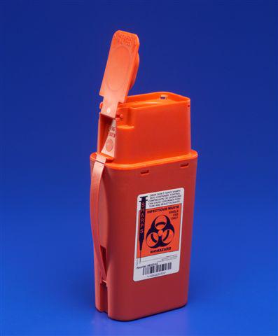 Cardinal Health SharpSafety Red Sharps Container 8303SA - 1.0 Each - MDL-KDL8303SAH