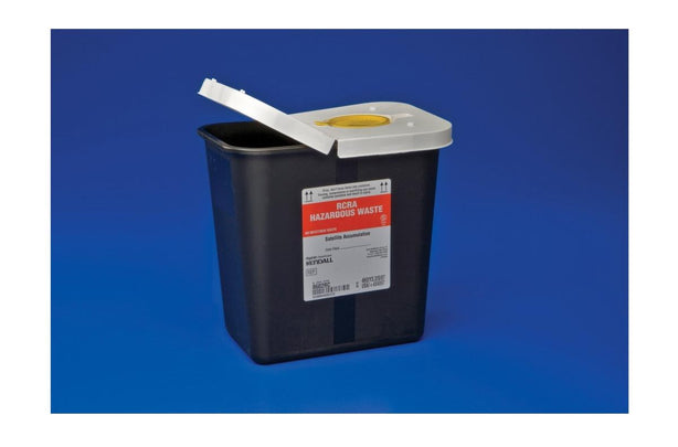 Cardinal RCRA Hazardous Waste Container, 8 Gal, UPW, Slide Lid - 8608U - 10 Each