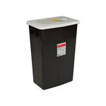 Monoject Hazardous Pharma Waste Containers w/Sliding Lid by Cardi - 8612RC - 1 Each - MDL-KDL8612RCH