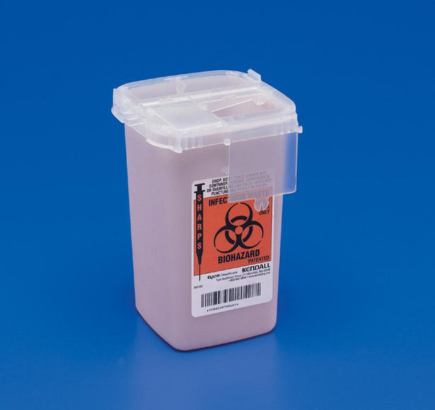 Cardinal RENEWABLES Disposal RMW Multipurpose Sharps Container, Made of Recycled Medical Waste, 2 gal. - 8979MW - 20 Each
