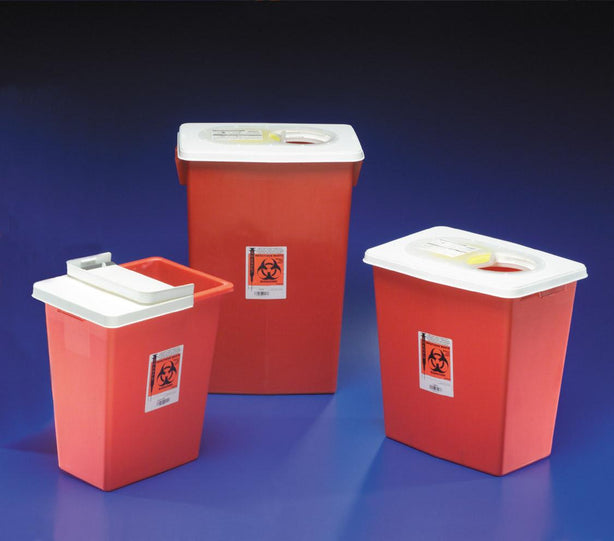 Monoject Large Volume Containers w/Hinged Lid - 8997PG2 - 10 Each - MDL-KDL8997PG2