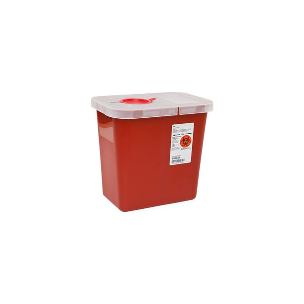 Monoject Large Volume Containers w/Hinged Lid - 8998PG2 - 5 Each - MDL-KDL8998PG2