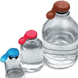 Cardinal and Vial ChemoPlus IVA IV Bottle Seal, Sterile, 13 mm, Yellow - CP3003Y - 1100 Each