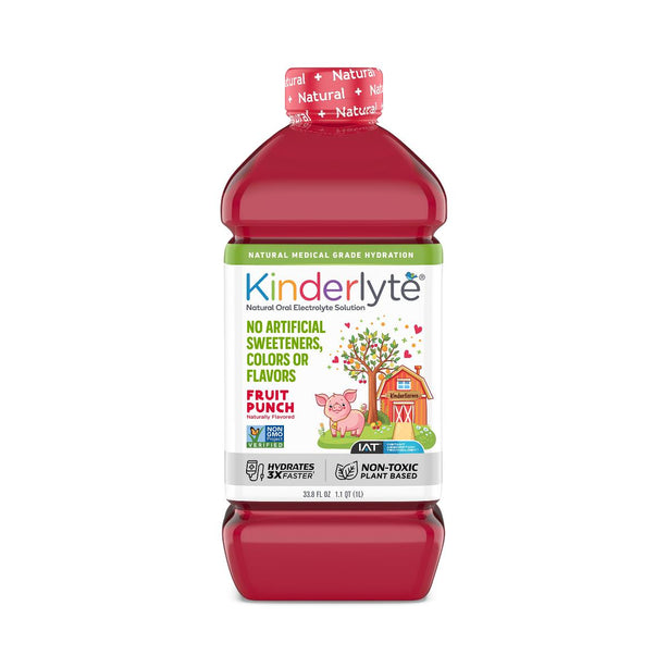 Kinderfarms LLC Kinderlyte Natural Oral Electrolyte Drinks 10330601 - 6.0 Each