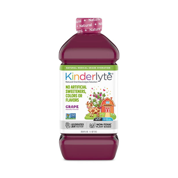 Kinderfarms LLC Kinderlyte Natural Oral Electrolyte Drinks 10330603 - 6.0 Each