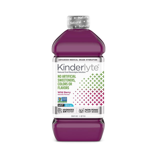 Kinderfarms LLC Kinderlyte Natural Advanced Oral Electrolyte Drinks 10330607 - 6.0 Each